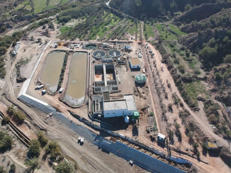 En julio H-Overa será otro municipio español que regenera sus aguas negras y tendrá 1 Hm3 para el campo